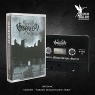 GRAVEN Reborn Misanthropic Spirit TAPE , PRE-ORDER [MC]